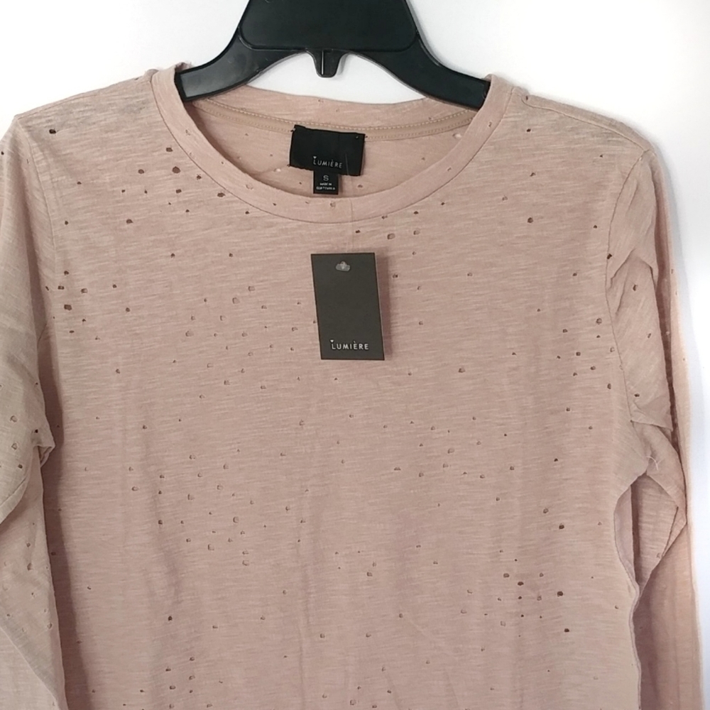 Lumière | Distressed Long Sleeve